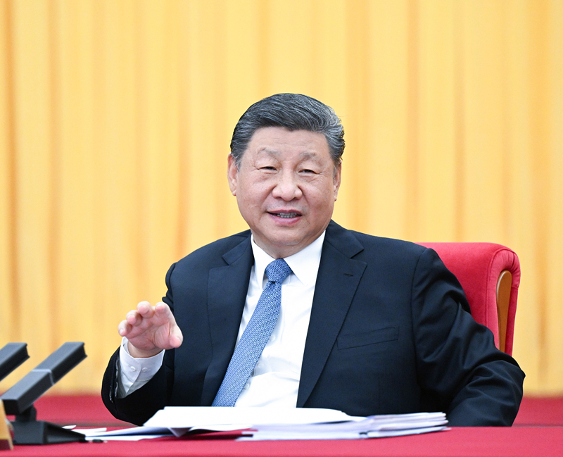 2025年3月6日，習近平總書記看望參加全國政協(xié)十四屆三次會議的民盟、民進、教育界委員，并參加聯(lián)組會。