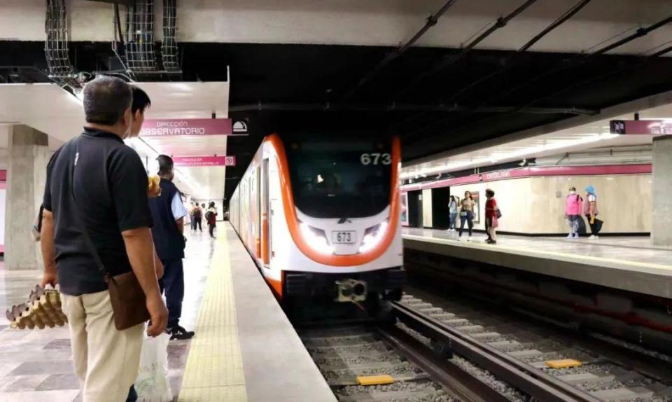 ?墨西哥城地鐵1號線。中國中車供圖。